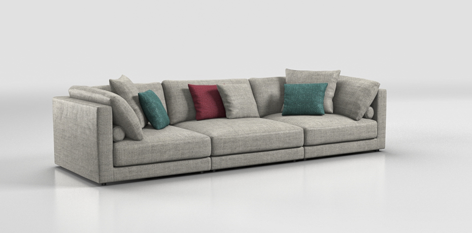 Incanto D'artista - large linear sofa
